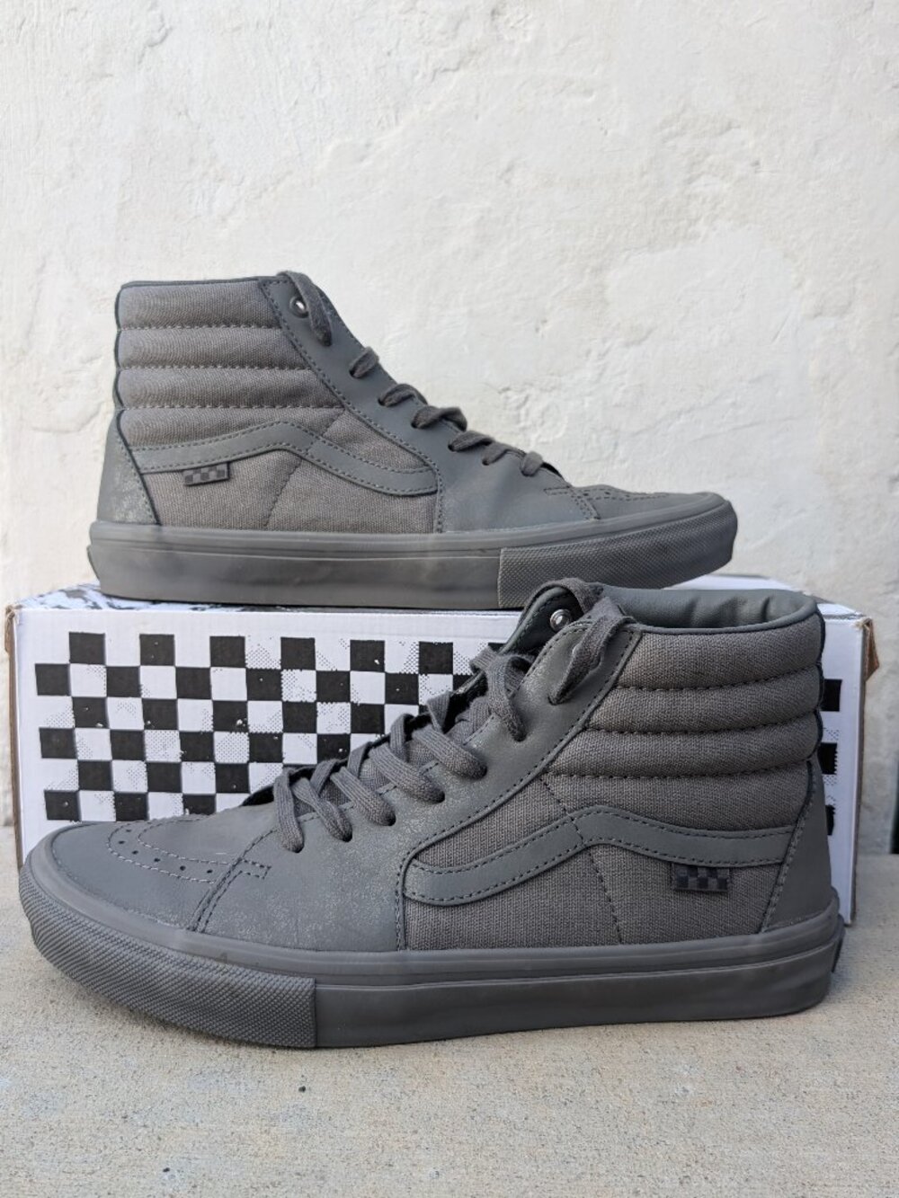 VANS Sk8-Hi Pop Cush Skateboarding Shoes [Mint] Mens 11